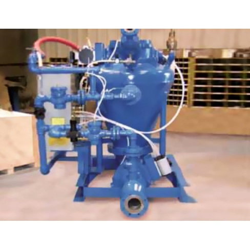 Pneumatic material handling conveyor