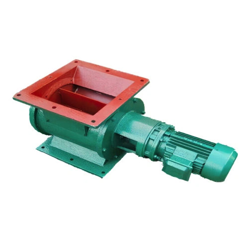 Star-type ash discharge valve