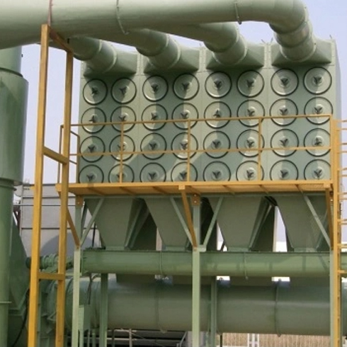 Automated dust collection device