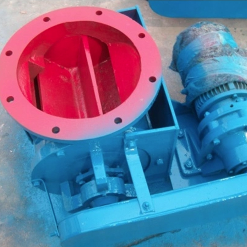 Star-type rotary ash valve